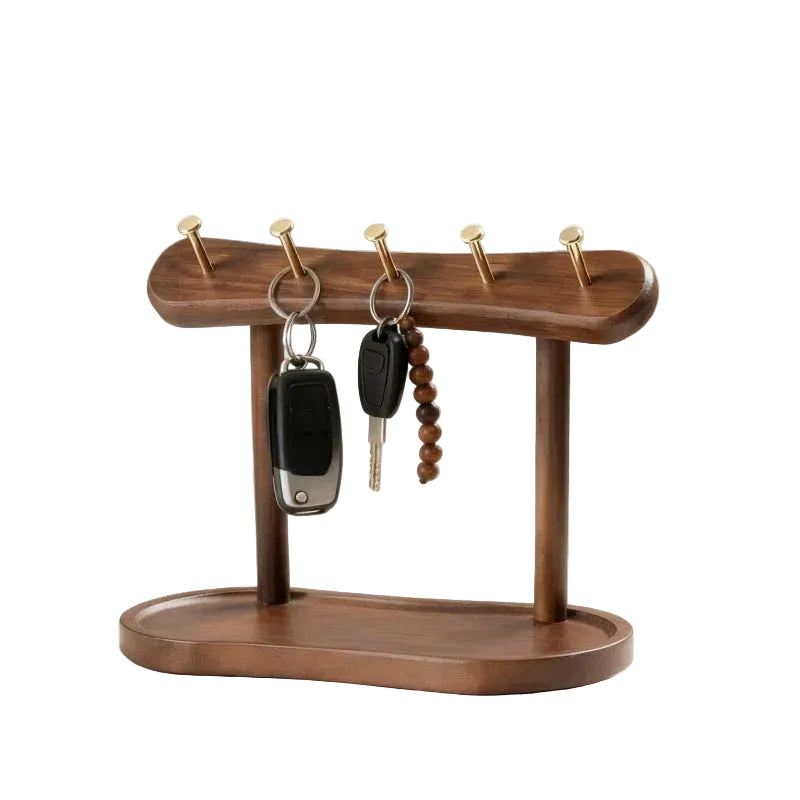 Key & Jewelry Organizer | Solid Wood & Moisture-Resistant Tray