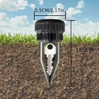 Key Safe | Lawn Sprinkler Disguise | Weatherproof & Maintenance-Free