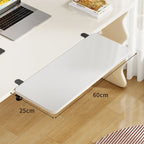 Keyboard & Mouse Platform | Bamboo Slide-Out & Clamp-Mounted | 40 x 20 cm