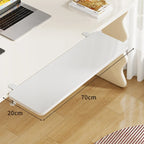 Keyboard & Mouse Platform | Bamboo Slide-Out & Clamp-Mounted | 40 x 20 cm