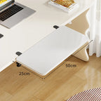 Keyboard & Mouse Platform | Bamboo Slide-Out & Clamp-Mounted | 40 x 20 cm
