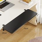 Keyboard & Mouse Platform | Bamboo Slide-Out & Clamp-Mounted | 40 x 20 cm