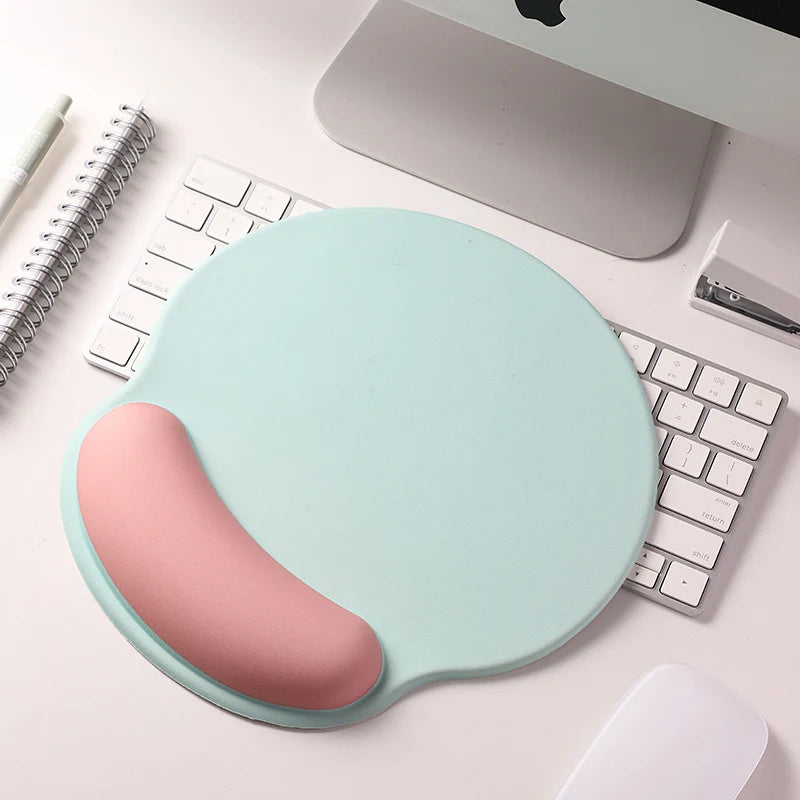 Keyboard Wrist Rest | Contoured Ergonomic Gel Support & Non-Slip Base