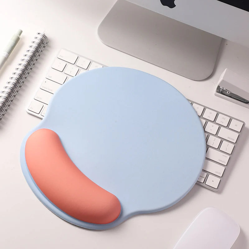 Keyboard Wrist Rest | Contoured Ergonomic Gel Support & Non-Slip Base