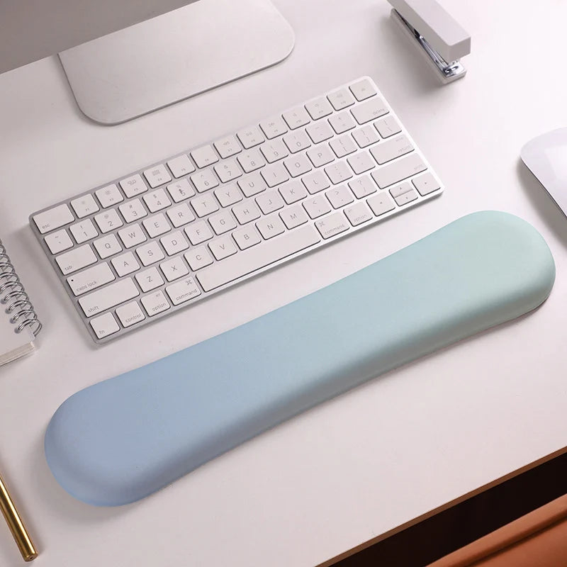 Keyboard Wrist Rest | Contoured Ergonomic Gel Support & Non-Slip Base