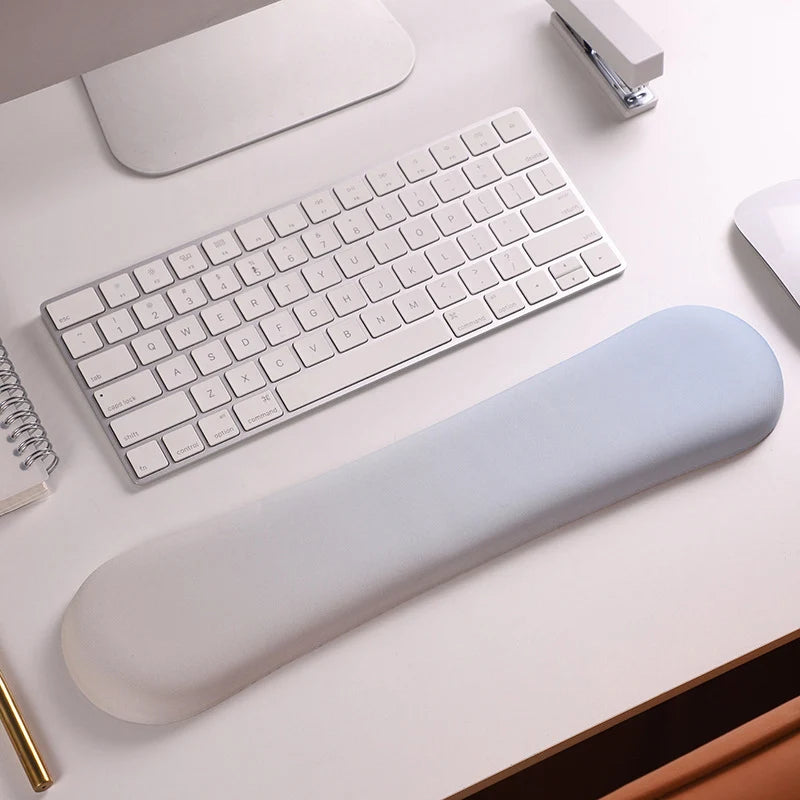 Keyboard Wrist Rest | Contoured Ergonomic Gel Support & Non-Slip Base