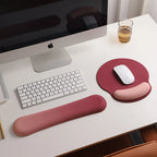 Keyboard Wrist Rest | Contoured Ergonomic Gel Support & Non-Slip Base