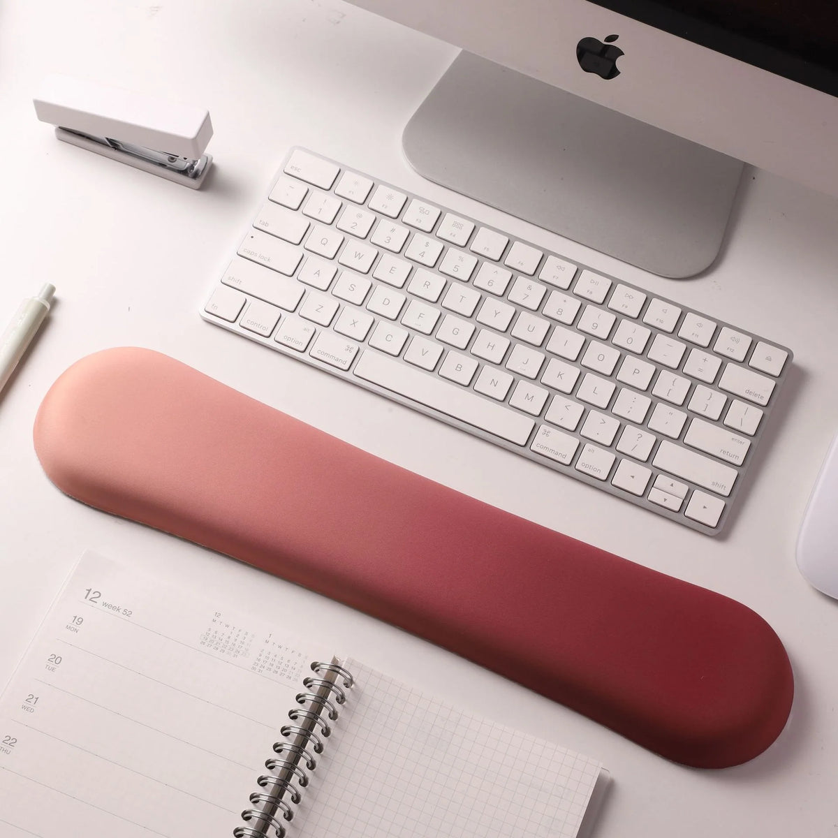 Keyboard Wrist Rest | Contoured Ergonomic Gel Support & Non-Slip Base