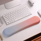 Keyboard Wrist Rest | Contoured Ergonomic Gel Support & Non-Slip Base