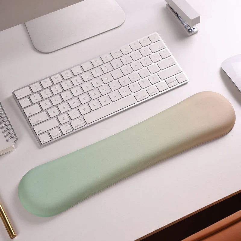 Keyboard Wrist Rest | Contoured Ergonomic Gel Support & Non-Slip Base