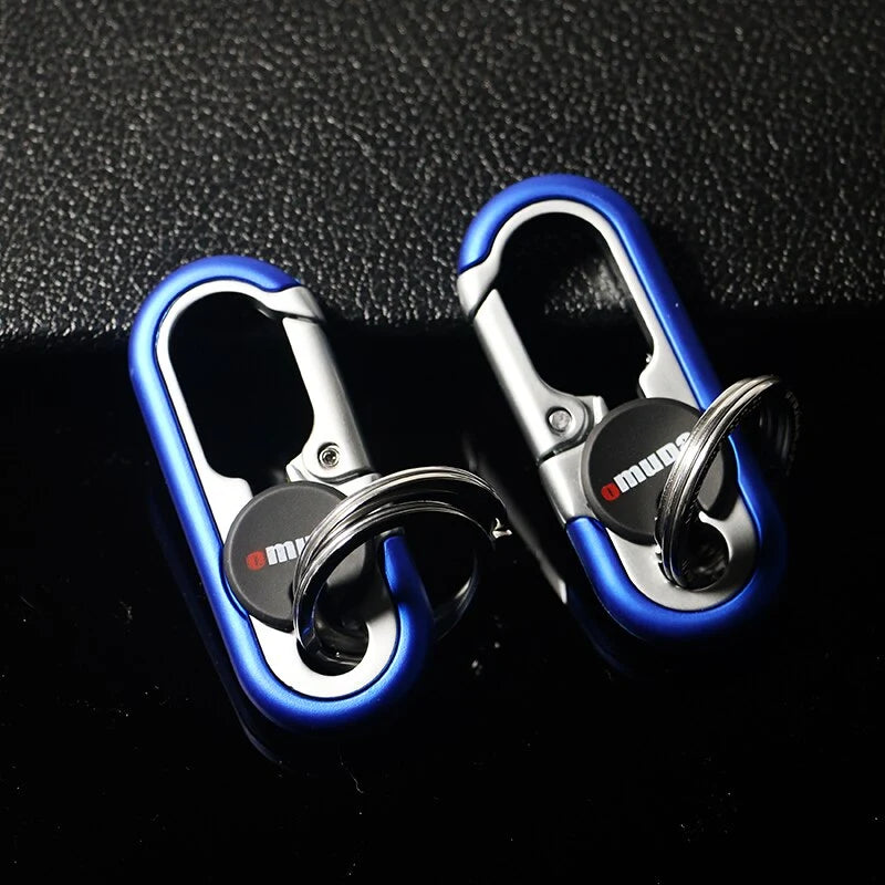 Keychain | Double-Ring Hook & Secure | Zinc Alloy