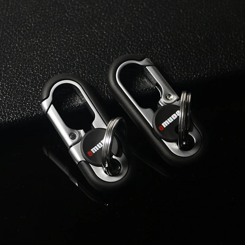 Keychain | Double-Ring Hook & Secure | Zinc Alloy