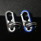 Keychain | Double-Ring Hook & Secure | Zinc Alloy