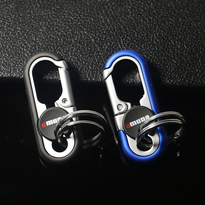 Keychain | Double-Ring Hook & Secure | Zinc Alloy