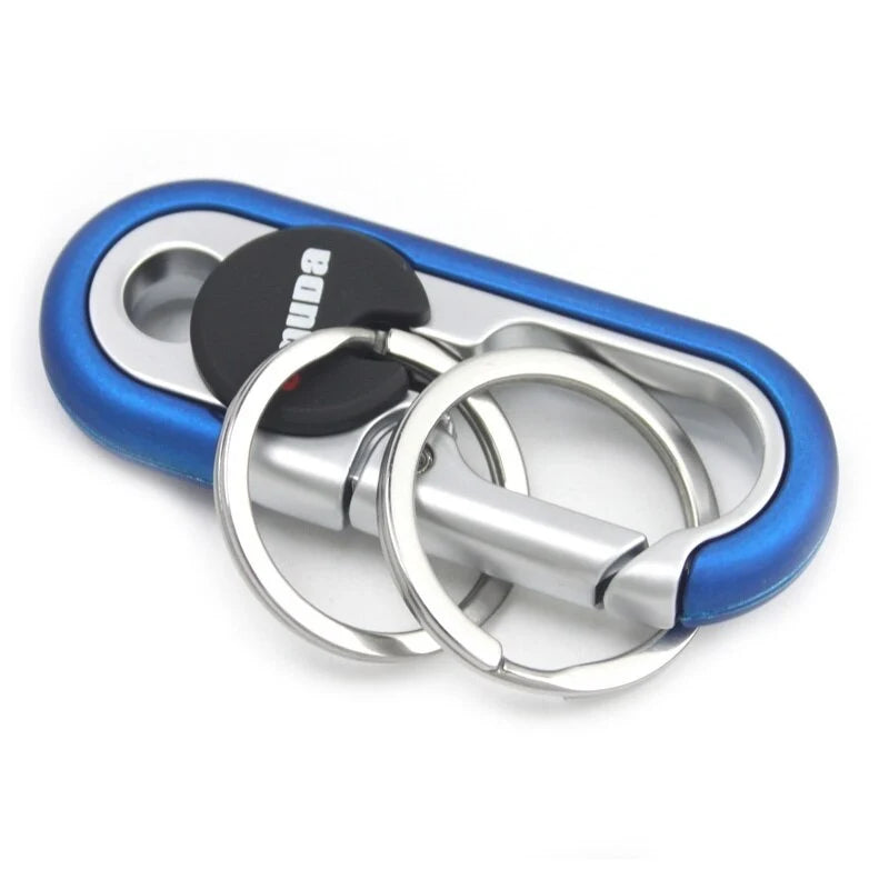 Keychain | Double-Ring Hook & Secure | Zinc Alloy