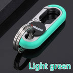 Keychain | Double-Ring Hook & Secure | Zinc Alloy