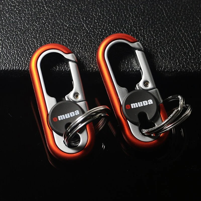 Keychain | Double-Ring Hook & Secure | Zinc Alloy