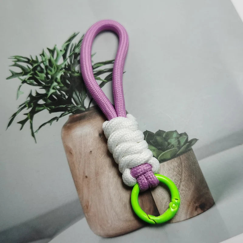 Keychain Holder | Heavy-Duty Paracord & Metal Ring