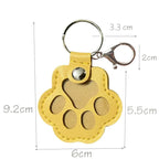 Keychain | Leather Paw With Hidden Compartment | 1+1 Free