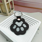 Keychain | Leather Paw With Hidden Compartment | 1+1 Free