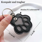 Keychain | Leather Paw With Hidden Compartment | 1+1 Free