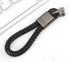 Keychain | Woven Loop & Metal Key Ring