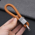 Keychain | Woven Loop & Metal Key Ring