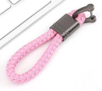 Keychain | Woven Loop & Metal Key Ring