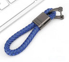 Keychain | Woven Loop & Metal Key Ring