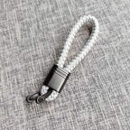 Keychain | Woven Loop & Metal Key Ring
