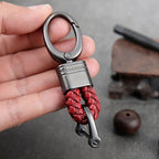 Keychain | Woven Loop & Metal Key Ring