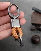 Keychain | Woven Loop & Metal Key Ring