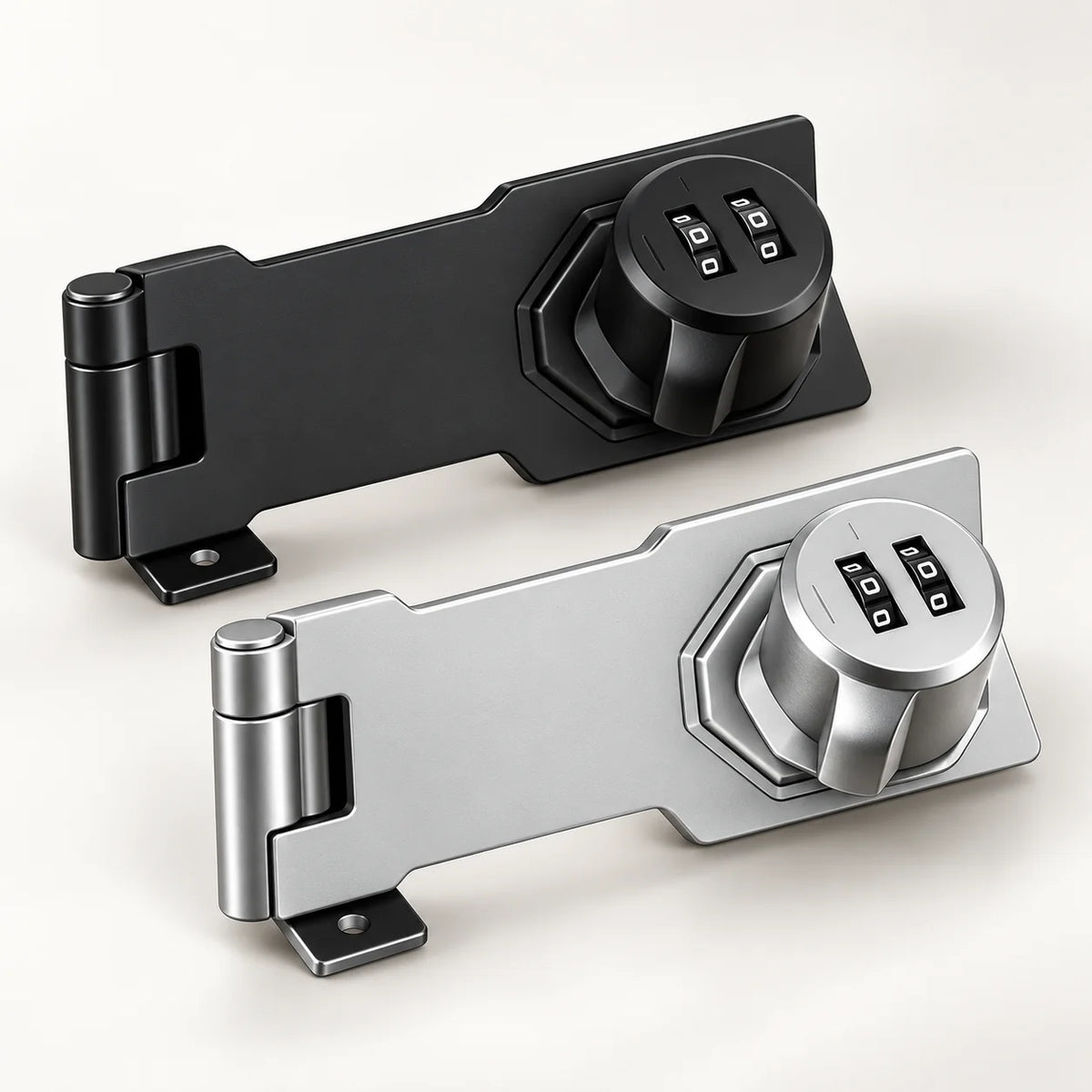 Keyless Cabinet Lock | Metal Self-Adhesive Combination Dial