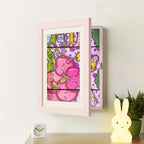 Kids' Art Frame | Magnetic Front Flap & Hidden Storage | Holds 150 Drawings