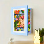 Kids' Art Frame | Magnetic Front Flap & Hidden Storage | Holds 150 Drawings