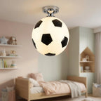Kids Ceiling Light | Sports-Themed & Adjustable Suspension | E26 Socket