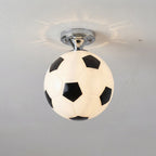 Kids Ceiling Light | Sports-Themed & Adjustable Suspension | E26 Socket