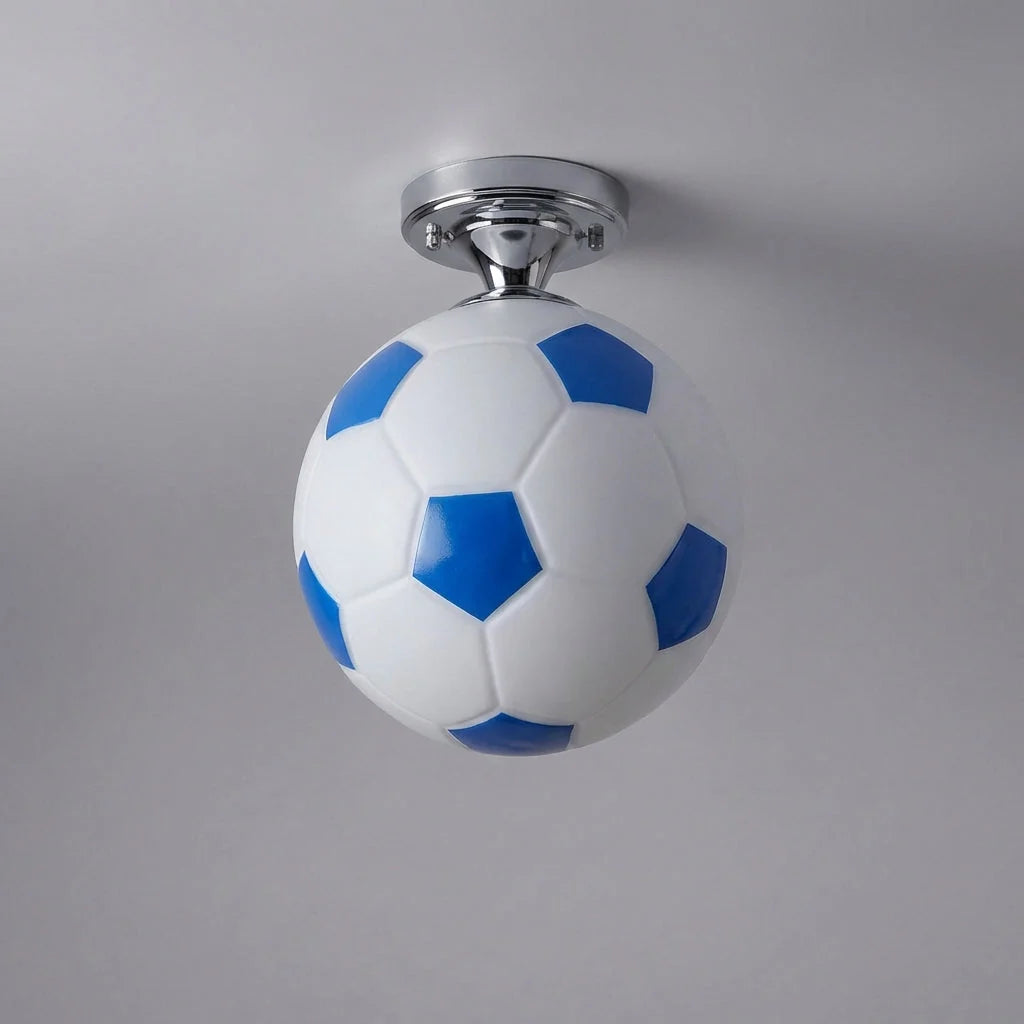 Kids Ceiling Light | Sports-Themed & Adjustable Suspension | E26 Socket