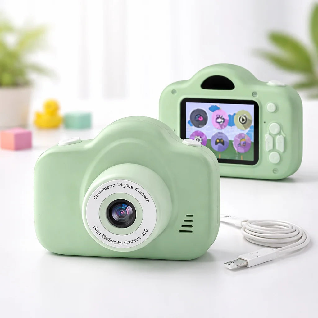 Kids Digital Camera | Full HD 1080P Video & Shock-Resistant ABS | Ages 3+