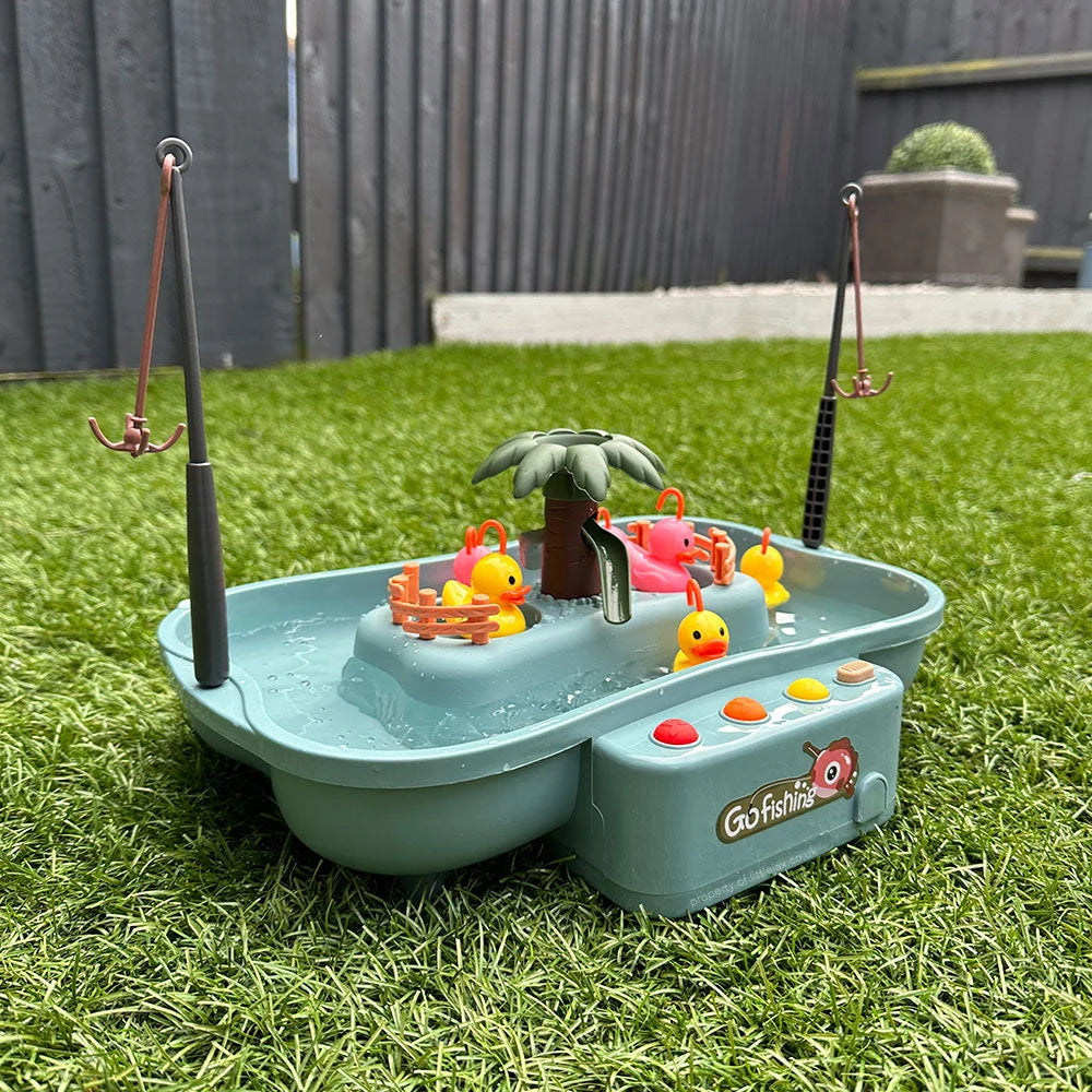 Kids Fishing Game | Interactive Water Play & Battery-Powered | Includes 21 Accessories