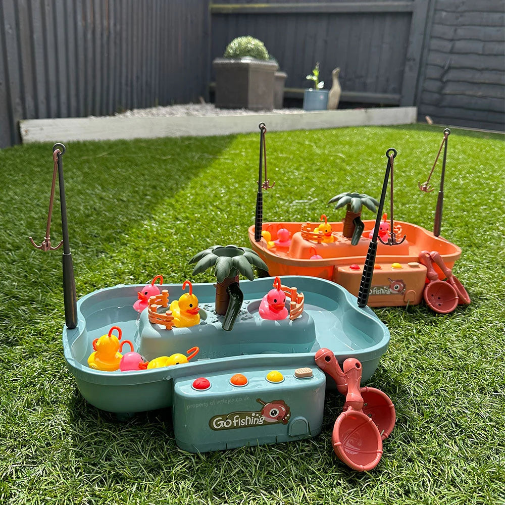 Kids Fishing Game | Interactive Water Play & Battery-Powered | Includes 21 Accessories