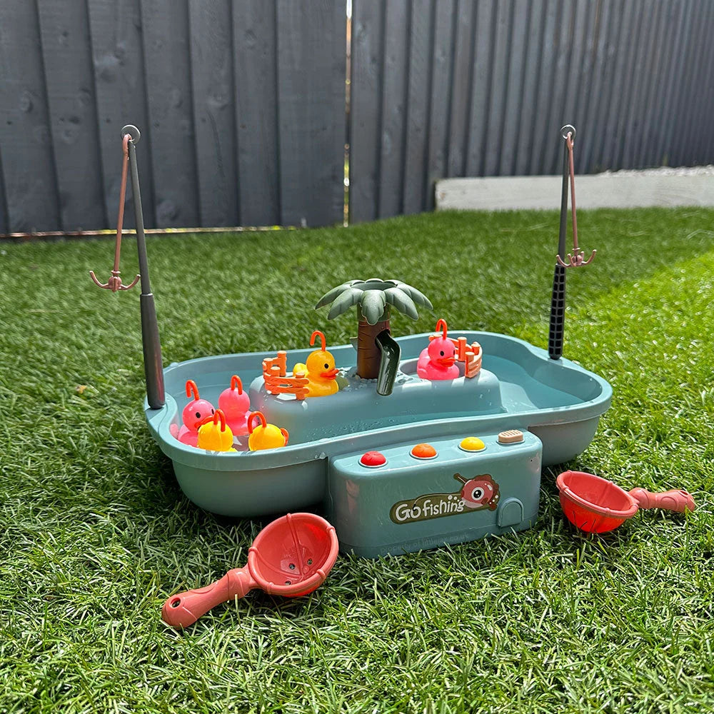 Kids Fishing Game | Interactive Water Play & Battery-Powered | Includes 21 Accessories