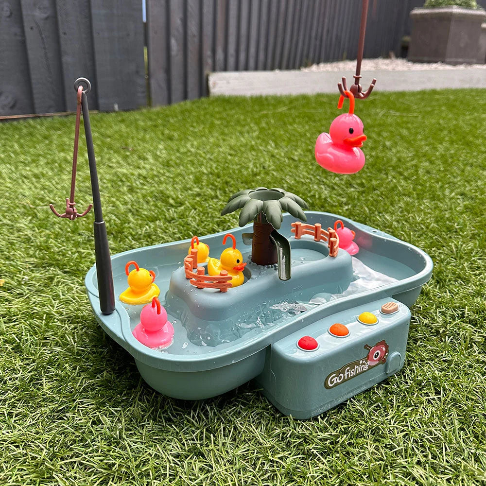 Kids Fishing Game | Interactive Water Play & Battery-Powered | Includes 21 Accessories