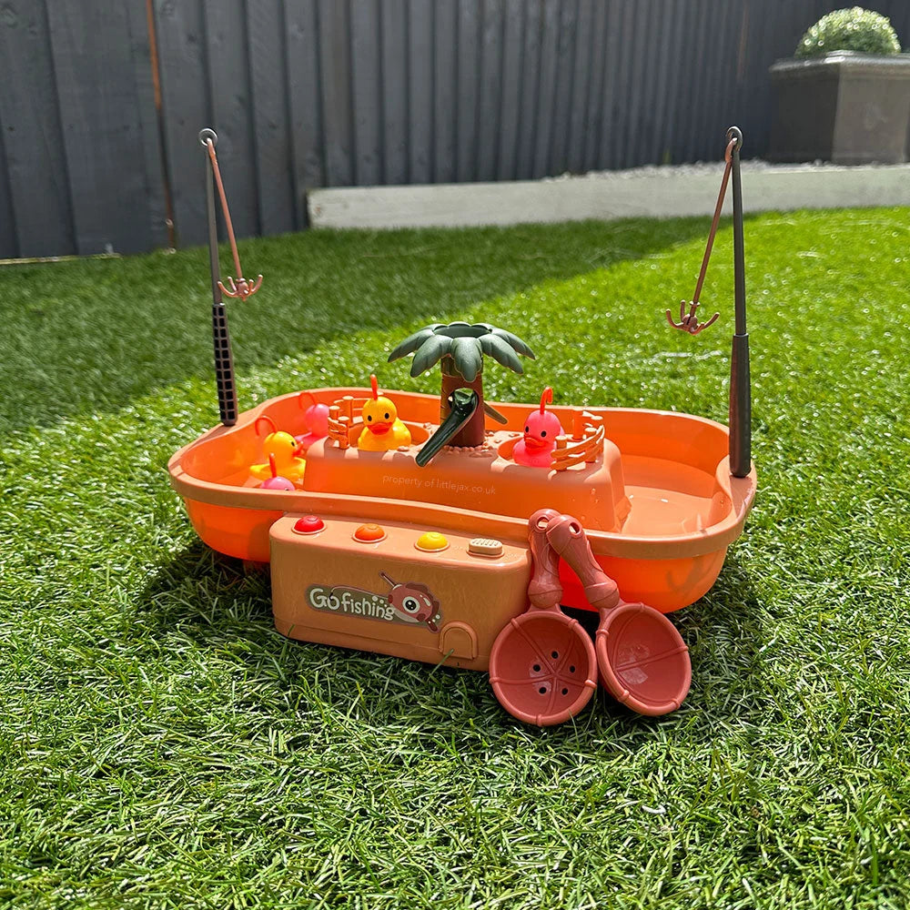 Kids Fishing Game | Interactive Water Play & Battery-Powered | Includes 21 Accessories