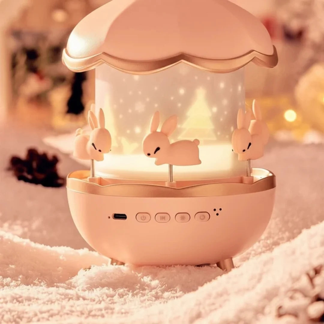 Kids Night Light Projector | 12-Theme Projection & Built-In Music