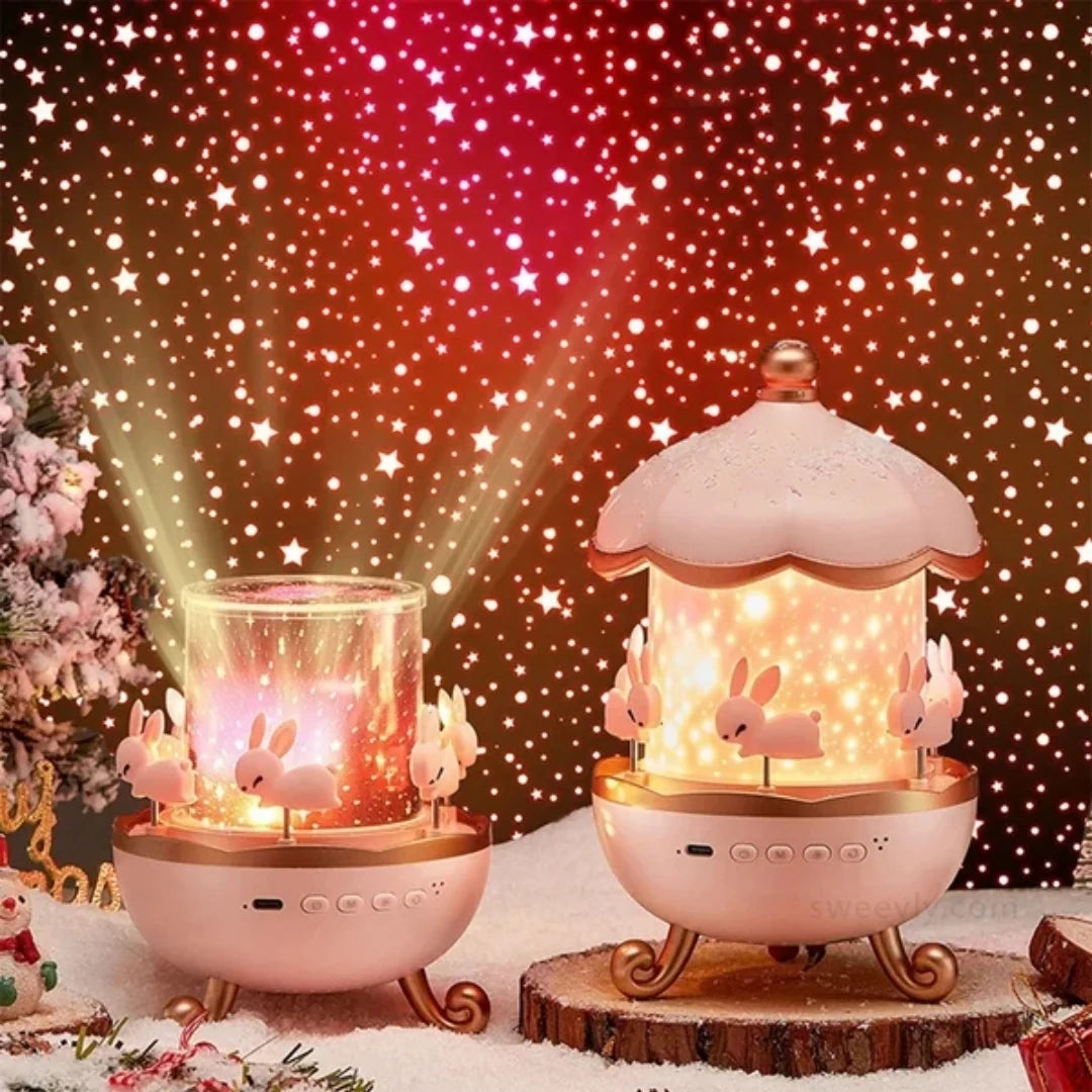 Kids Night Light Projector | 12-Theme Projection & Built-In Music
