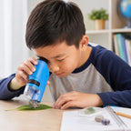 Kids Pocket Microscope | Handheld & LED-Illuminated