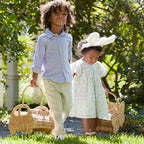 Kids Storage Basket | Car-Shaped & Eco-Friendly Woven | With Carry Handle