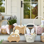 Kids Storage Basket | Car-Shaped & Eco-Friendly Woven | With Carry Handle