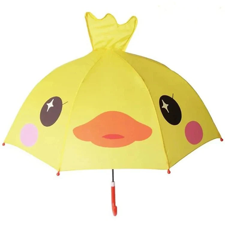 Kids Umbrella | Rainbow Canopy & Child-Safe Handle